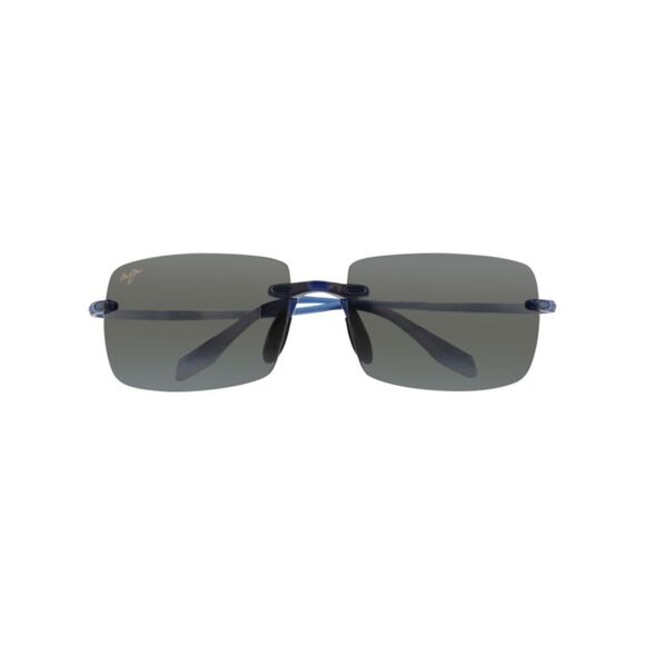 Maui Jim Shield-Frame Nylon Sunglasses Blue Unisex-Adult - Picture 1 of 6